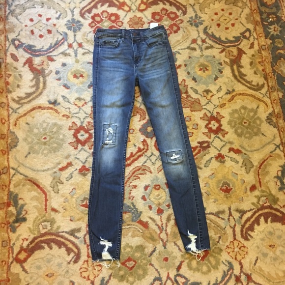 Hollister Denim - Hollister high rise super skinny